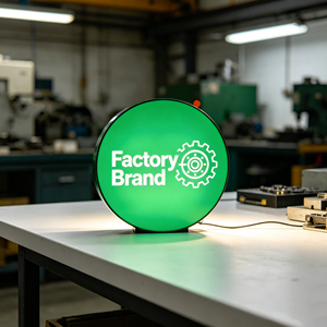 Customized LED signage <b>light</b> <b>boxes</b> with double-sided 3D acrylic lightbox display panels, suitable for restaurants, cafes, clubs - Product Image 1