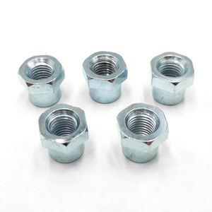 Écrous hexagonaux en fer Jetto M6, grade 8.8, zingués pour boulons - Product Image 3