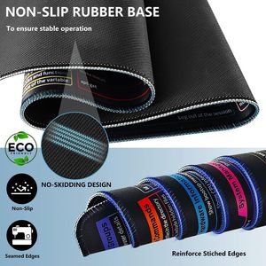 Bureau raccourci tapis de souris grand tapis de souris étanche à l'eau personnalisable Excel tapis de souris tapis de souris en caoutchouc antidérapant - Product Image 2