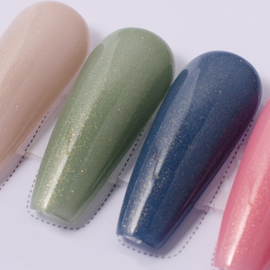 Vernis à ongles en gel LED UV à base d'eau, sans odeur, 15 ml, application en une seule couche, faible MOQ, étiquette privée, végan, écologique, fournitures de salon - Product Image 1