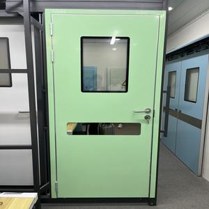 Layar timah tiga panel kualitas tinggi untuk ruang CT perlindungan radiasi rumah sakit hewan peliharaan 2mmpb layar pelindung timah - Product Image 3