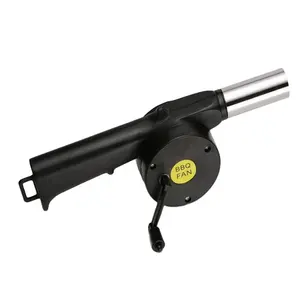 Licht Gewicht Bbq Fan Hand Crank Barbecue Fan Handleiding Bbq Blower