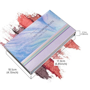 Matte Shimmer Glitter Dance Makeup High Pigmented <span class=keywords><strong>Pop</strong></span> Cosmetic Palette de fards à paupières rotatifs de 64 couleurs - Product Image 3