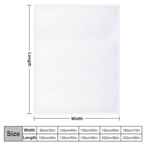 Chăn mẫu miễn phí cho mùa đông 100% polyester in kỹ thuật số <span class=keywords><strong>3D</strong></span> thăng hoa, chăn lông cừu cho bé và thú cưng, in logo tùy chỉnh - Product Image 6