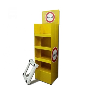 Expositor de Cartón Corrugado Personalizado para Libros, Expositor Portátil de Pie para Cómics, Revistas y Libros, <span class=keywords><strong>Venta</strong></span> al por Menor - Product Image 5