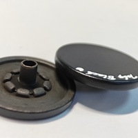 Boutons-pression ronds universels haut de gamme en alliage de zinc, peints par pulvérisation et enduits d'huile, écologiques, pour vêtements, fabriqués en Chine