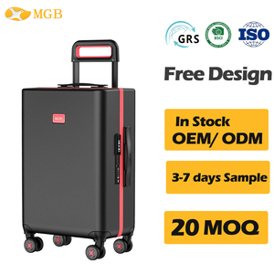 Valigia Trolley Bagaglio a Mano Rigido da Viaggio per Donna Leggera Rosa con Ruote Girevoli - Product Image 1