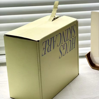 Boîtes d'expédition personnalisées à ouverture facile avec gaufrage, en matériaux recyclés écologiques, design esthétique haut de gamme pour emballage cadeau et artisanat