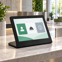 Tablette Android 15,6 pouces en forme de L, RK3566, Full HD, tactile, borne d'information pour enregistrement en libre-service avec WiFi, Bluetooth, RJ45 et caméra