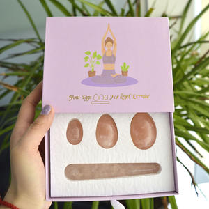 Yoni-Juego de gemas naturales para hacer ejercicio, huevo, Kegel, varita Yoni, huevos de cristal, músculos del suelo pélvico, aumenta la recuperación posparto - Product Image 2