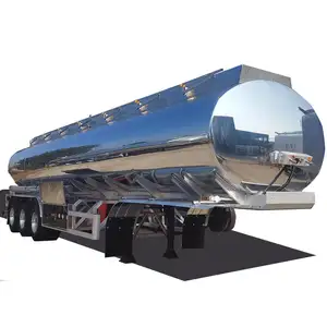 अरामको एसएएसओ के लिए 30000 लीटर स्टील एल्यूमिनियम डीजल 12 पहियों वाला ईंधन टैंकर 13 एम टैंक सेमी ट्रेलर