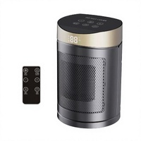 Nouveau radiateur d'air chaud pour la maison, radiateur électrique de bureau à écran tactile avec télécommande, petit radiateur solaire