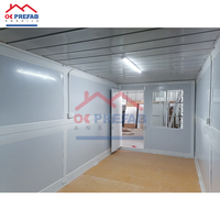Nuevo estilo, superventas, 40 pies, 2 plantas, prefabricado, pequeño refugio de oficina Villar, hogar, oficina, contenedor plegable, marco de casa