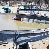 Moteur à engrenages Hongxing haute rigidité pour cuve d'épaississement profonde de déshydratation des minerais NZS6, idéal pour l'industrie de la concentration de minerai