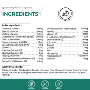 Superfood çilek, probiyotikler, glukozamin destek kalça eklem, cilt ceket, sindirim, bağışıklık sağlığı ile OEM köpek Multivitamin - Product Image 3