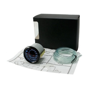 Psi humo Dial luz blanca Interior <span class=keywords><strong>Dash</strong></span> de coche medidor Digital Turbo Boost 52Mm Gauge - Product Image 4