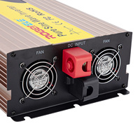 Convertisseur d'ondes sinusoïdales pures 3000W DC12V vers 110V/220V pour utilisation automobile et motorisée, énergie solaire hors réseau, directement de l'usine