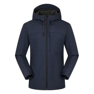 Veste d'extérieur unisexe tendance, coupe-vent, imperméable, respirante, légère, avec capuche, broderie personnalisée, idéale pour la randonnée - Product Image 3