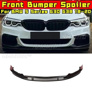สปอยเลอร์กันชนหน้ารถยนต์แบบดิฟฟิวเซอร์สีดำเงา สำหรับตกแต่ง BMW ซีรีส์ 5 รุ่น G30 G38 ปี 2018-2020 อุปกรณ์ตกแต่งรถยนต์ - Product Image 2