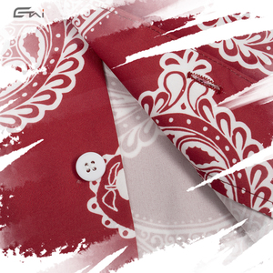 Summer Fashion Paisley Style Short Sleeved <strong>Shirt</strong> Custom Printing Paisley Designer <strong>Revere</strong> <strong>Collar</strong> t <strong>Shirts</strong> for Men - Product Image 6