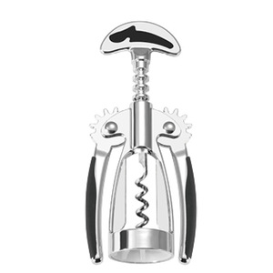 Ouvre-bouteille multifonctionnel en acier inoxydable, tire-bouchon pour usage domestique, forme ronde, matériau en alliage de zinc - Product Image 4