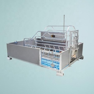 Cage de maternité pour truies HENGYIN neuve, en acier galvanisé à chaud, anti-corrosion, certifiée CE/ISO, durée de vie de 15 à 25 ans, vente en gros - Product Image 2