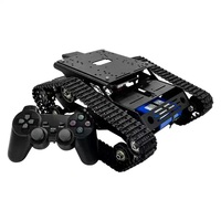 Chasis de Tanque Oruga WD-HM-TR300P, Plataforma de Desarrollo de Robots ROS de Código Abierto, Control Remoto de Aleación de Aluminio