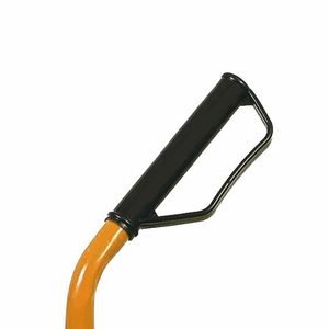 Carrello Utilitario in Acciaio 55x35x113 Cm Giallo Capacità 200 Kg Trasporto Manuale Merci - Product Image 2