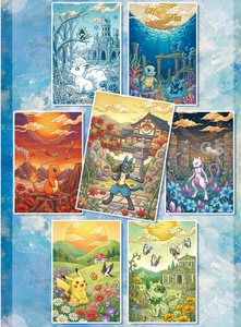 Tarjetas Coleccionables de Pokémon YQ, Tableros de Arte para Tarjetas, Papel de Colores Ecológico y Duradero, Tarjetas de Juego, Regalo Familiar para Fans - Product Image 5