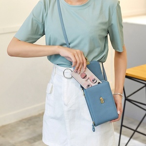 2023 piccola borsa a tracolla per cellulare per donna borsa a tracolla per <span class=keywords><strong>telefono</strong></span> con tracolla in pelle PU da donna - Product Image 5