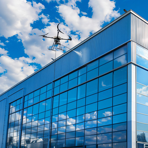 Drone de nettoyage haute pression pour façades de bâtiments, vitres, toits et panneaux solaires - Système de lavage professionnel - Product Image 5