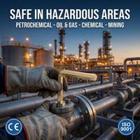 Kunci Hex Anti Percikan Api 2MM Aluminium Perunggu untuk Pabrik Petrokimia