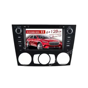 Автомобильный DVD-плеер PX5/PX6, Android 11,0, GPS-навигация для BMW E90, E91, E92, E93, 3 серии 2005-2012, головное устройство, радио, мультимедийный плеер