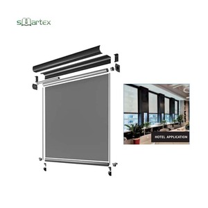 Stores roulants extérieurs de grande taille en aluminium de Chine Stores extérieurs horizontaux Stores extérieurs étanches à glissière - Product Image 3