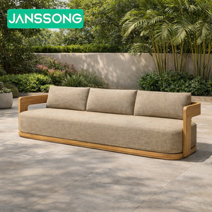 आधुनिक आउटडोर फर्नीचर उद्यान सोफे होटल के बगीचे में वाटरप्रूफ टेको सोफा लक्जरी बगीचे सोफे म्युबल्स डे बाहरी डी लुजो - Product Image 6