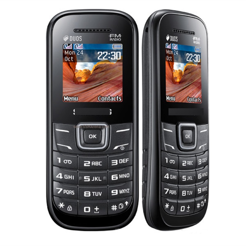 Telefone móvel 1207y GSM celular celular dual sim cartão 2 g velho simples aparelho de comércio exterior E1200