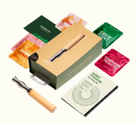 Bâtonnet inhalateur personnalisé en bois d'érable sans nicotine pour arrêter de fumer, avec grille d'aération réglable, pour cesser de fumer et de vapoter