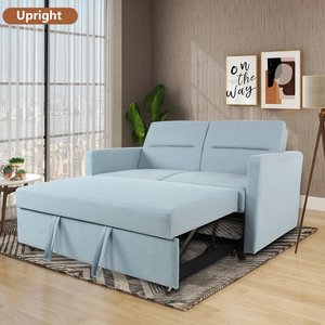 Sectional Sofa With <strong>Pull</strong>-Out <strong>Couch</strong> 2 Seat Sleeper Sofa <strong>Bed</strong> - Product Image 2