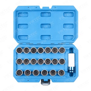 21pc <strong>Locking</strong> <strong>Wheel</strong> <strong>Nut</strong> Stud <strong>Remover</strong> Tool <strong>Kit</strong> for BMW - Product Image 1