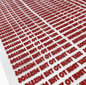 Op maat gemaakt 3D reliëf logo van rubber siliconen, hittetransfer kledinglabel, hittetransfer <span class=keywords><strong>sticker</strong></span> voor T-<span class=keywords><strong>shirts</strong></span> - Product Image 6