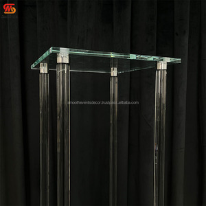 SMOOTH Customized Factory Direct Wholesale Wedding Table Centerpiece Acrylic Flower <b>Stand</b> for Parties - Product Image 4