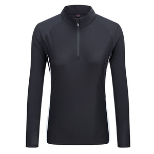 T-Shirt sportiva ad asciugatura rapida T-Shirt traspirante da <span class=keywords><strong>donna</strong></span> a <span class=keywords><strong>maniche</strong></span> <span class=keywords><strong>lunghe</strong></span> di buona qualità - Product Image 5