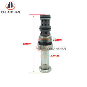 Excavadora adecuada para válvula solenoide Zoomlion <span class=keywords><strong>Core</strong></span> 13mm <span class=keywords><strong>XC</strong></span> MG Lonking Lingong Foton Lovol <span class=keywords><strong>60</strong></span> 80 150 210 260 - Product Image 1