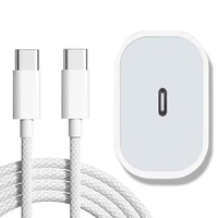 Kabel Data nilon PD 60W Dual USB C, kabel Data 1m 2m 3Ft 6 kaki, pengisian cepat, kabel C ke C untuk 16 16pro Max 15pro Max