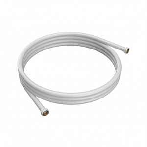 KAM-KANDA tubo doccia in acciaio inossidabile bianco da 150cm per applicazioni idrauliche - Product Image 2