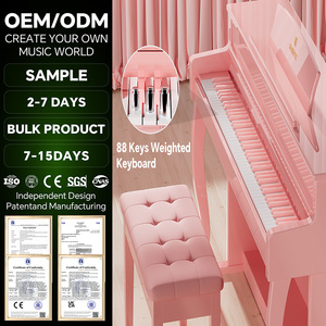 Factory Price Pianos 88 Keys Musical Instruments Keyboard Weighted Upright Digital Piano Professional Piano - Product Image 1