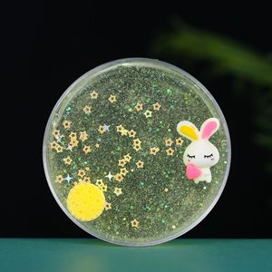 CHENXI Venta al por Mayor de Nuevos Productos, Slime Celeste con Animales Adorables, 150 ml, Slime con Cuentas Brillantes, Slime con Aromas Pastel, Slime con Purpurina - Product Image 2