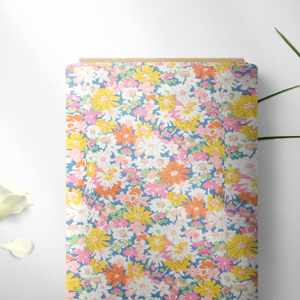 <span class=keywords><strong>เสื้อ</strong></span>เชิ้ตผ้าสไตล์ลิเบอร์ตี้สำหรับชุดเดรสลายดอกไม้สีสดใสแนวลอนดอนสนามหญ้าใหม่ - Product Image 5