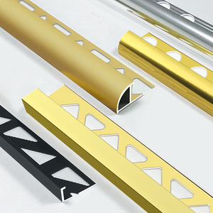Khách sạn hiện đại góc trang trí <span class=keywords><strong>TRIM</strong></span> Hợp kim nhôm đấm gạch cạnh cho căn hộ vật liệu kim loại bền không thấm nước 5 năm - Product Image 2