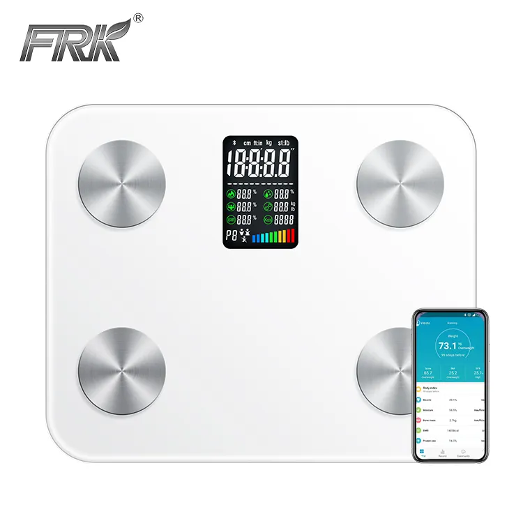 OEM Blue Tooth Wifi Household Body Composition The Biggest Loser Fat Weight Scale Electric Body Weight Scale